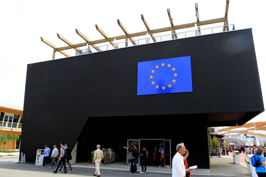 Esterno del Padiglione dell&#39;Unione Europea (Ansa)